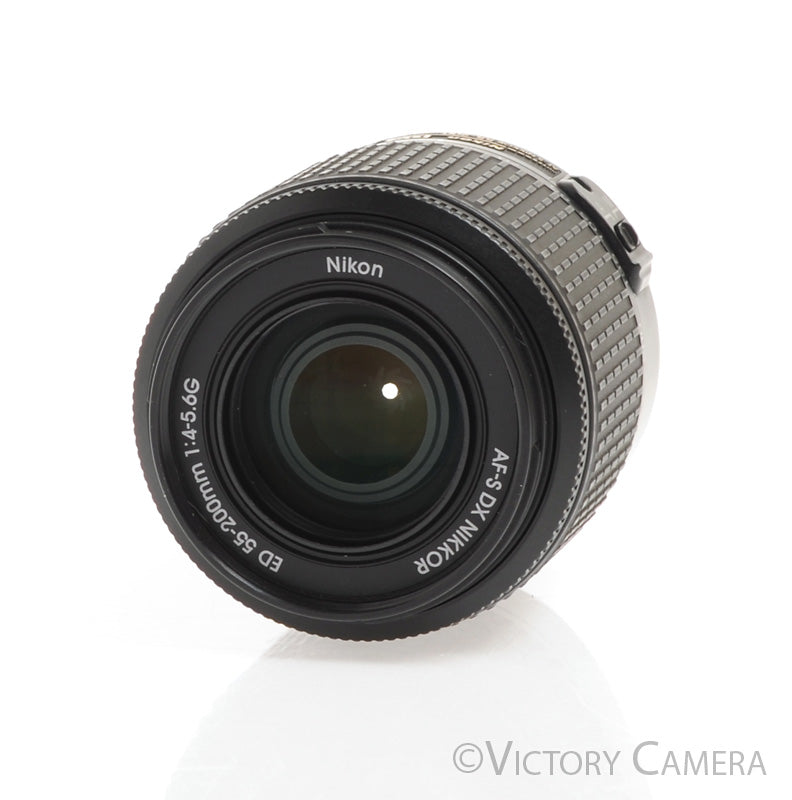 Nikon AF-S Nikkor 55-200mm f4-5.6 G ED DX VR Telephoto Zoom Lens -Clean- - Victory Camera