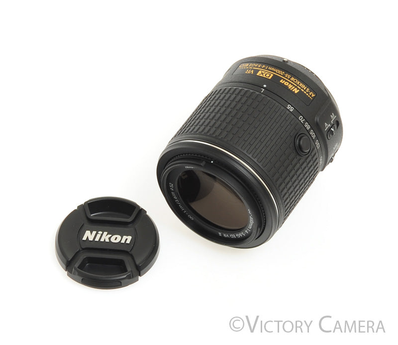 Nikon AF-S Nikkor 55-200mm f4-5.6 G II ED DX VR Telephoto Zoom Lens  [MINT-] - Victory Camera