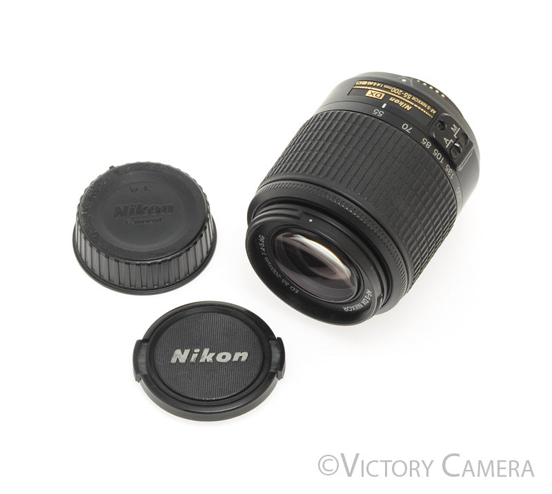 Nikon Nikkor AF-S 55-200mm f4-5.6 G ED DX VR Telephoto Zoom Lens  [EXC+] - Victory Camera
