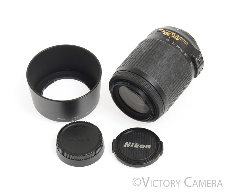 Nikon Nikkor AF-S 55-200mm f4-5.6 G ED DX VR Telephoto Zoom Lens -Clean - [EXC+] - Victory Camera