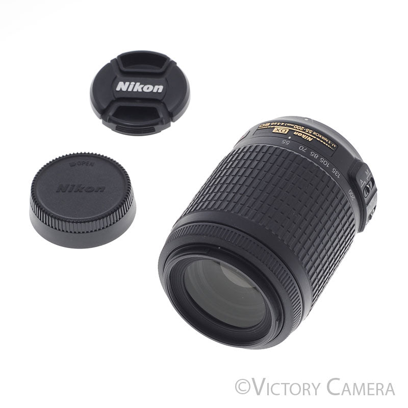 Nikon Nikkor AF-S 55-200mm f4-5.6 G ED DX VR Telephoto Zoom Lens [EXC+] - Victory Camera
