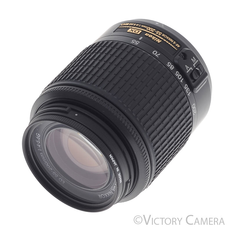 Nikon Nikkor AF-S 55-200mm f4-5.6 G ED DX Telephoto Zoom Lens [EXC+] image 1