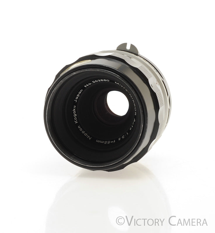 Nikon Micro-Nikkor 55mm f3.5 Non-AI Macro Lens AI-S [EXC] - Victory Camera