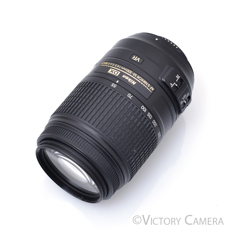 Nikon Nikkor AF-S 55-300mm f4.5-5.6 G ED VR DX Telephoto Zoom Lens [EXC+] - Victory Camera