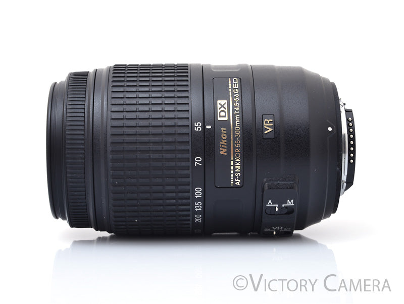 Nikon Nikkor AF-S 55-300mm f4.5-5.6 G ED VR DX Telephoto Zoom Lens [EXC+] - Victory Camera