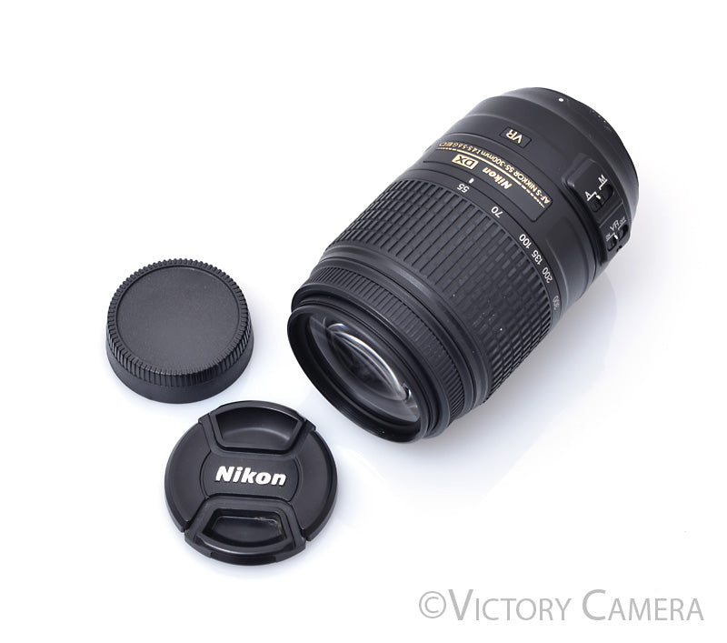 Nikon Nikkor AF-S 55-300mm f4.5-5.6 G ED VR DX Telephoto Zoom Lens [EXC+] - Victory Camera