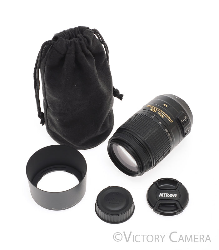Nikon Nikkor AF-S 55-300mm f4.5-5.6 G ED VR DX Telephoto Zoom Lens  [EXC+] - Victory Camera
