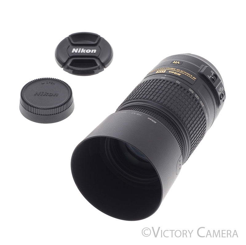 Nikon Nikkor AF-S 55-300mm f4.5-5.6 ED VR DX Telephoto Zoom Lens [EXC+] - Victory Camera