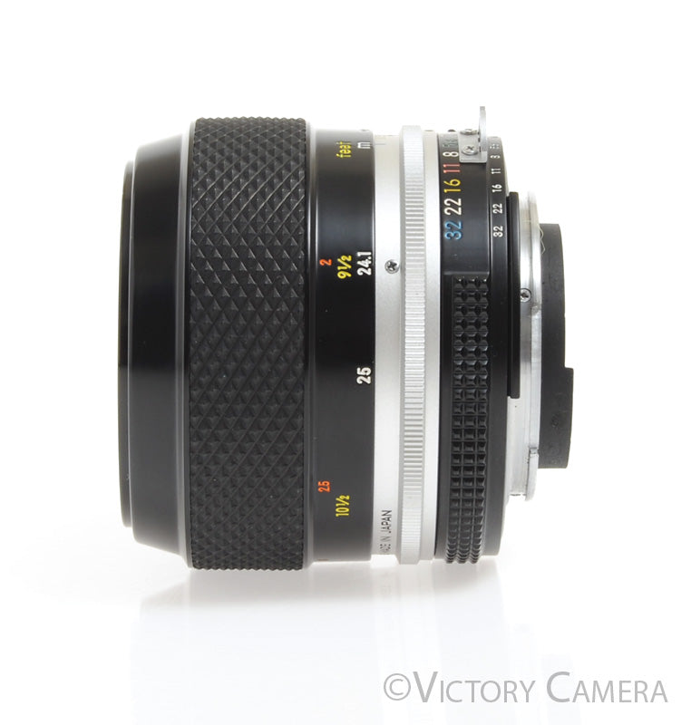 Nikon Micro-Nikkor P.C 55mm f3.5 Factory AI&#39;d Macro Prime Lens -Clean- - Victory Camera