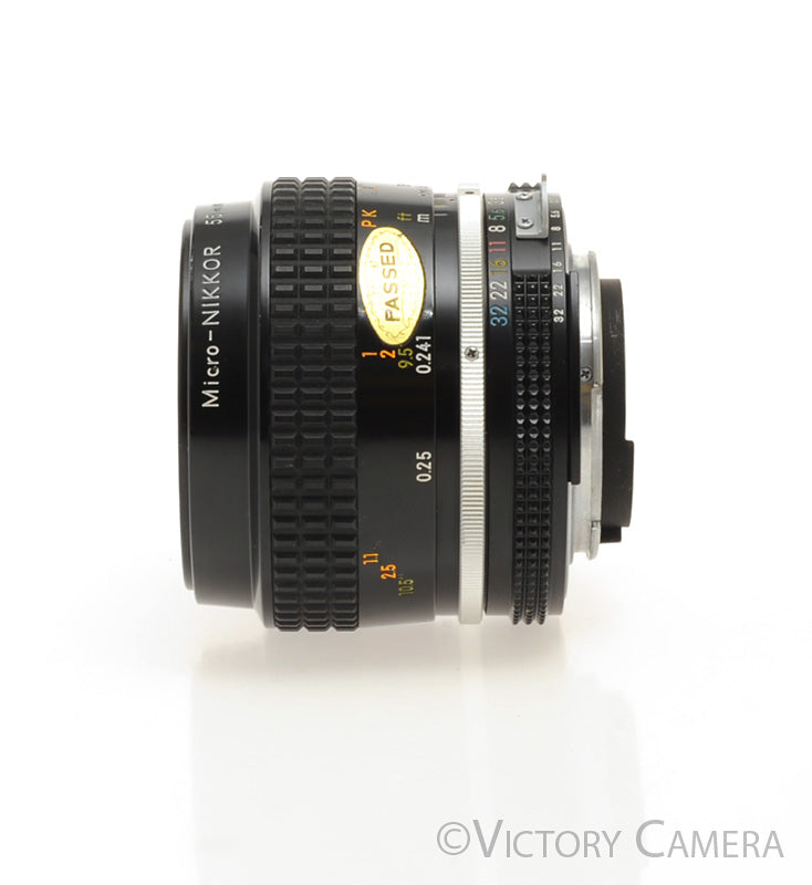 Nikon Micro-Nikkor 55mm f3.5 AI Manual Focus Macro Lens [EXC] - Victory Camera