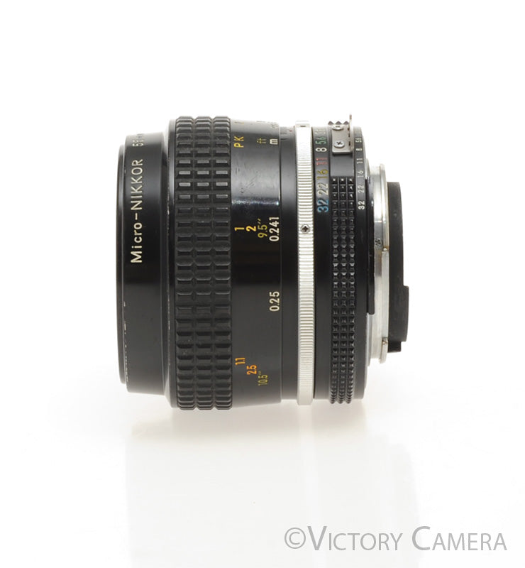 Nikon Micro-Nikkor 55mm F3.5 AI Manual Focus Macro Lens [EXC] - Victory Camera