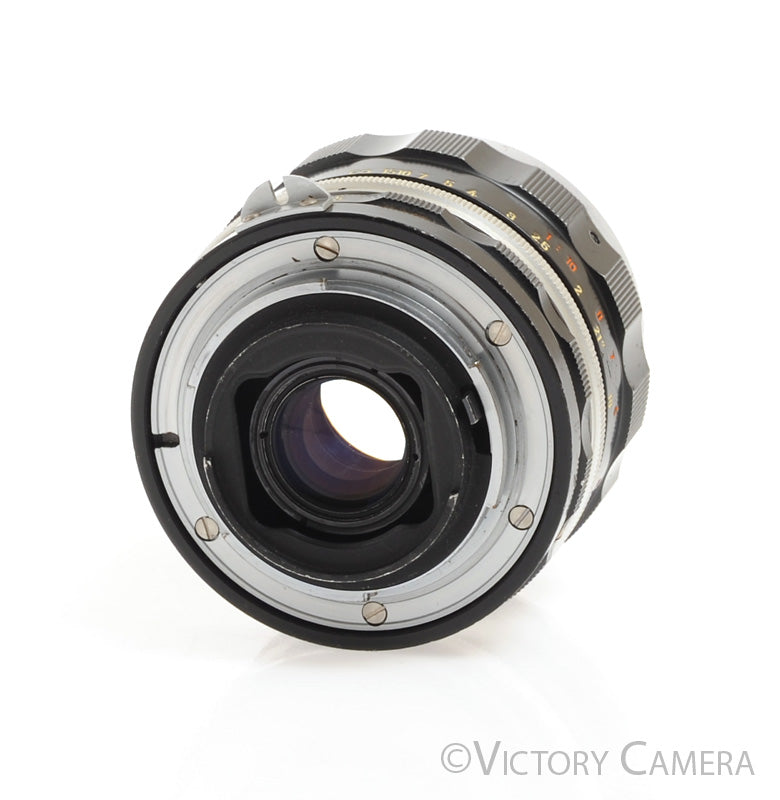 Nikon Micro-Nikkor 55mm f3.5 non-AI Macro Lens -Light Mark- [EXC-] - Victory Camera