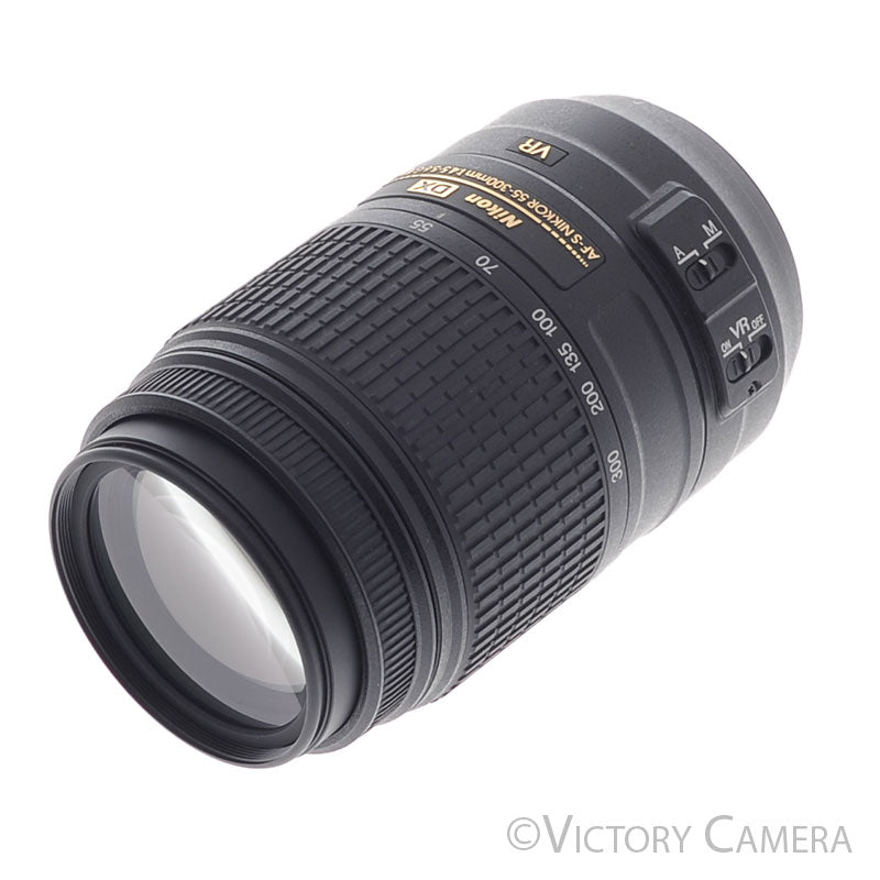 Nikon Nikkor AF-S 55-300mm f4.5-5.6 G ED VR DX Telephoto Zoom Lens  [EXC+] - Victory Camera