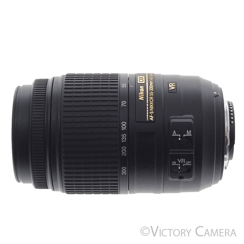 Nikon Nikkor AF-S 55-300mm f4.5-5.6 G ED VR DX Telephoto Zoom Lens  [EXC+] - Victory Camera