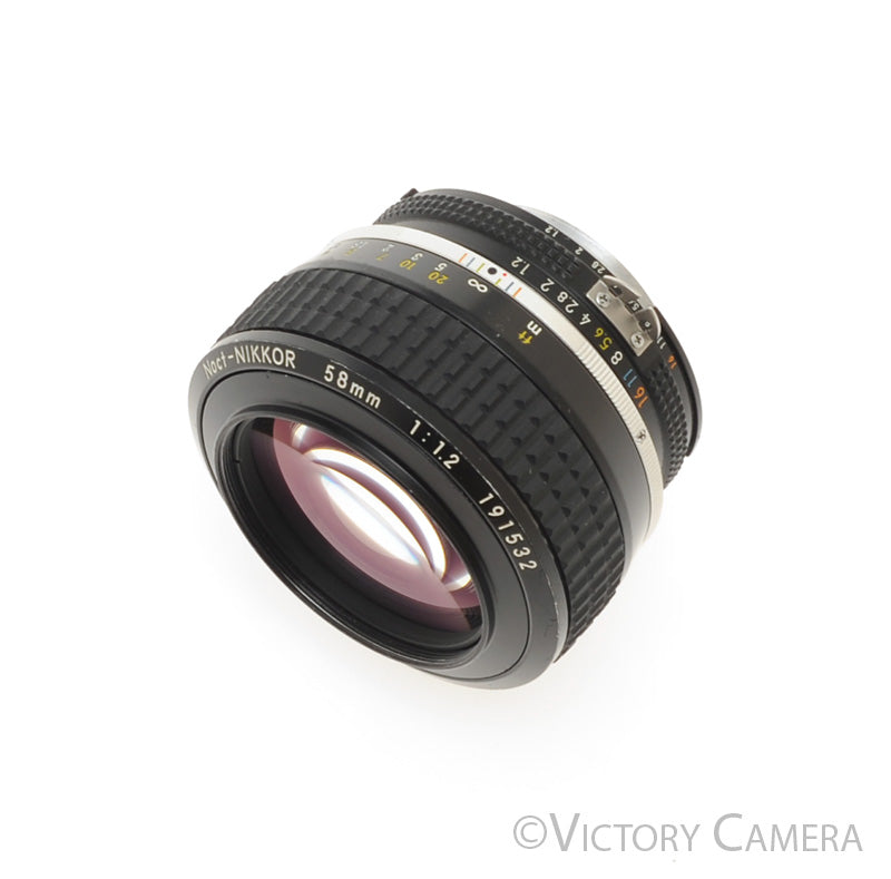 Nikon Rare Noct-Nikkor Noct Nikkor 58mm AI-s Prime Lens