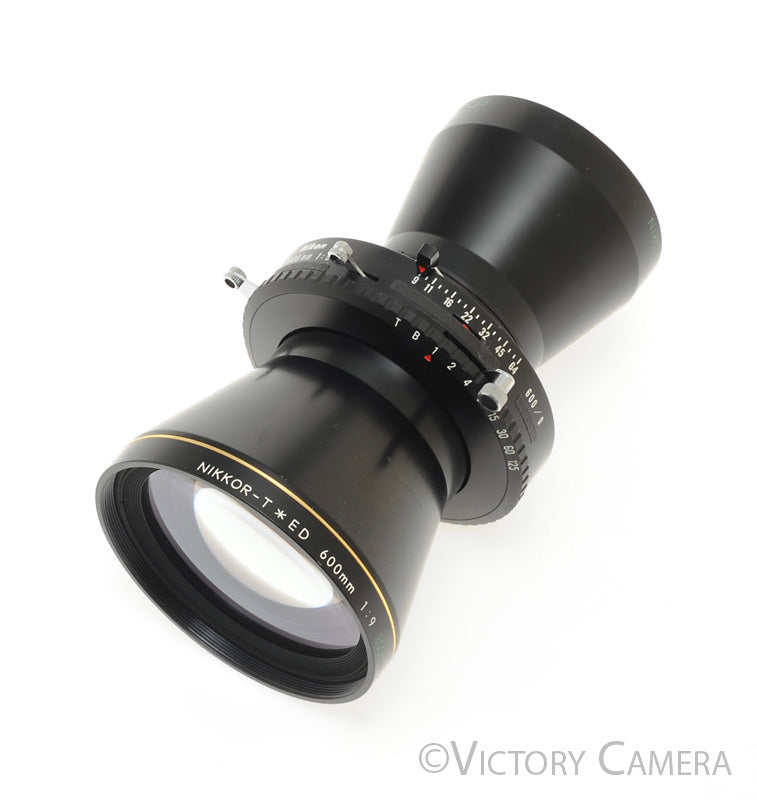 Nikon Nikkor-T * ED 600mm F9 8x10 View Camera Lens in Copal #3 [EXC] - Victory Camera