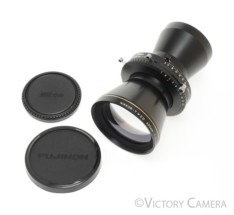 Nikon Nikkor-T * ED 600mm F9 8x10 View Camera Lens in Copal #3 [EXC] - Victory Camera