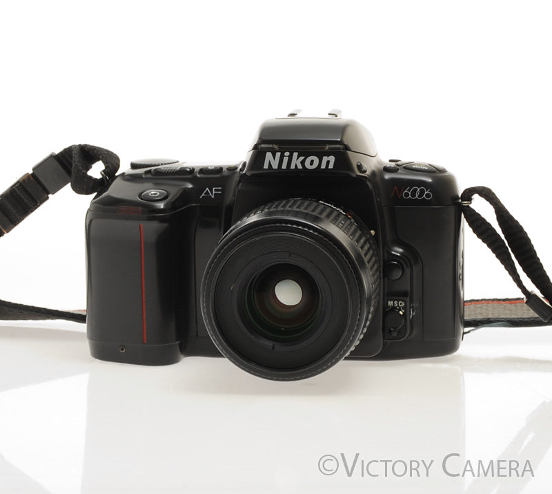Nikon N6006 6000 AF Film SLR Camera w/ 35-80mm Zoom Lens [EXC+] - Victory Camera