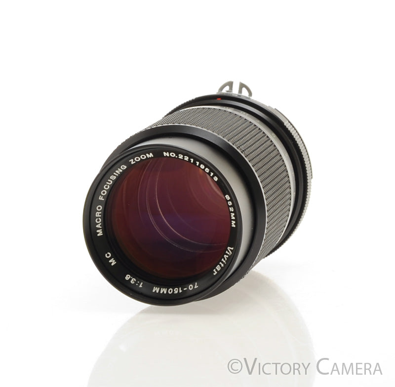 Vivitar MC 70-150mm f3.8 Macro Zoom Lens  [EXC] - Victory Camera