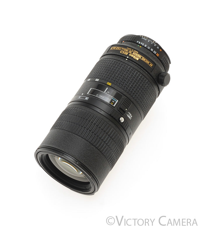 Nikon AF Micro-Nikkor 70-180mm 4.5-5.6 D ED Telephoto Zoom Lens [EXC+] - Victory Camera