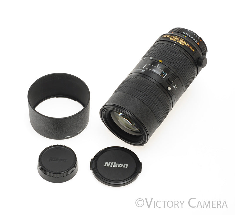 Nikon AF Micro-Nikkor 70-180mm 4.5-5.6 D ED Telephoto Zoom Lens [EXC+] - Victory Camera
