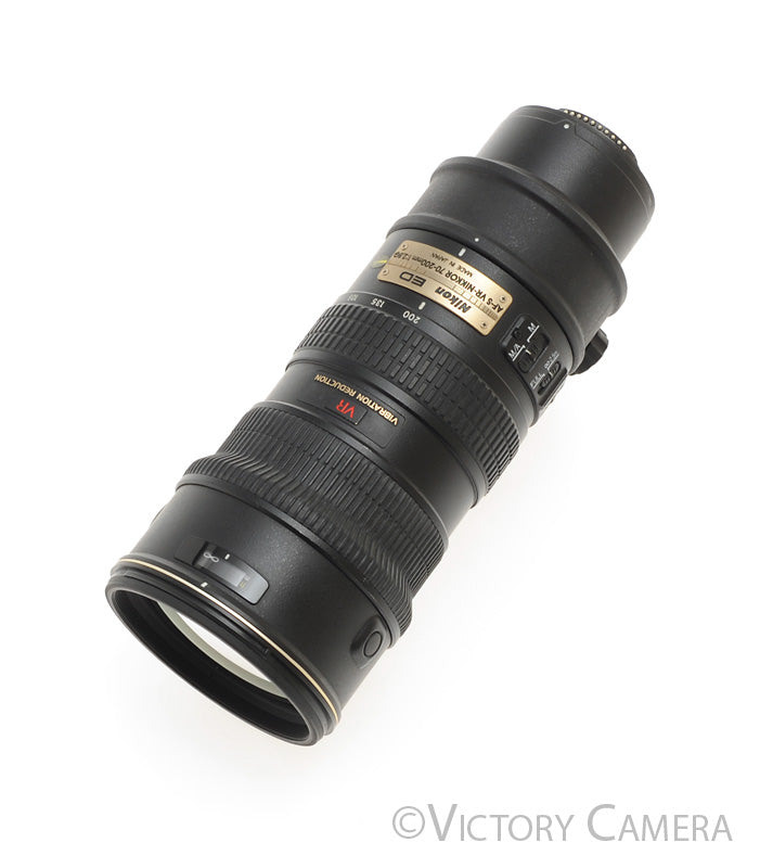 Nikon AF-S Nikkor 70-200mm f2.8 G ED VR Telephoto Zoom Lens [EXC+] - Victory Camera