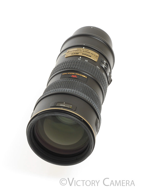 Nikon AF-S Nikkor 70-200mm f2.8 G ED VR Telephoto Zoom Lens [EXC+] - Victory Camera