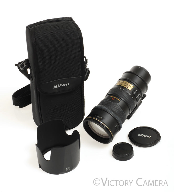 Nikon AF-S Nikkor 70-200mm f2.8 G ED VR Telephoto Zoom Lens [EXC+] - Victory Camera
