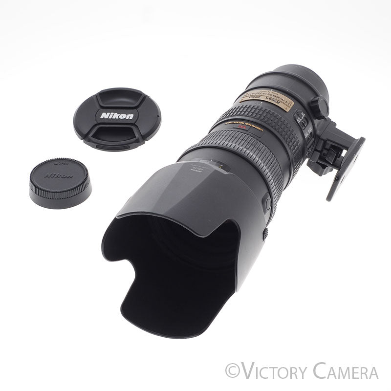 Nikon AF-S Nikkor 70-200mm f2.8 G ED VR Telephoto Zoom Lens [EXC] - Victory Camera