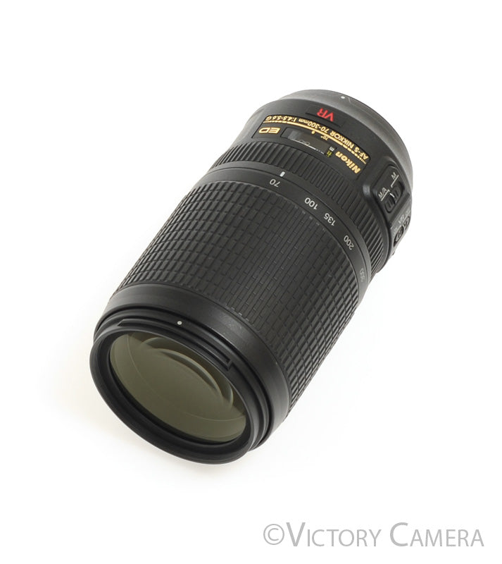 Nikon Nikkor AF-S 70-300mm f4.5-5.6 G ED VR Telephoto Zoom Lens [MINT-] - Victory Camera
