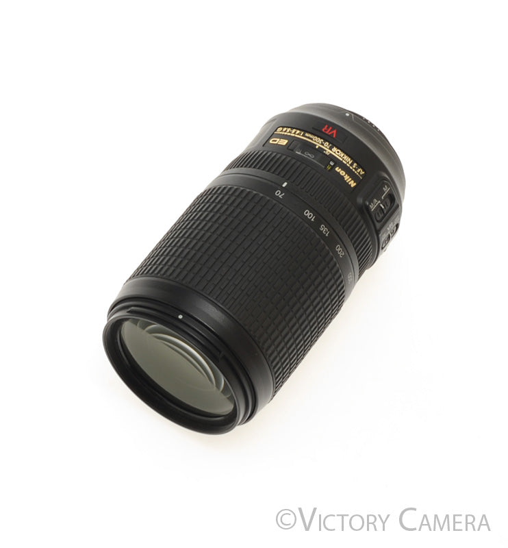 Nikon Nikkor AF-S 70-300mm f4.5-5.6 G ED VR Telephoto Zoom Lens [EXC+] - Victory Camera