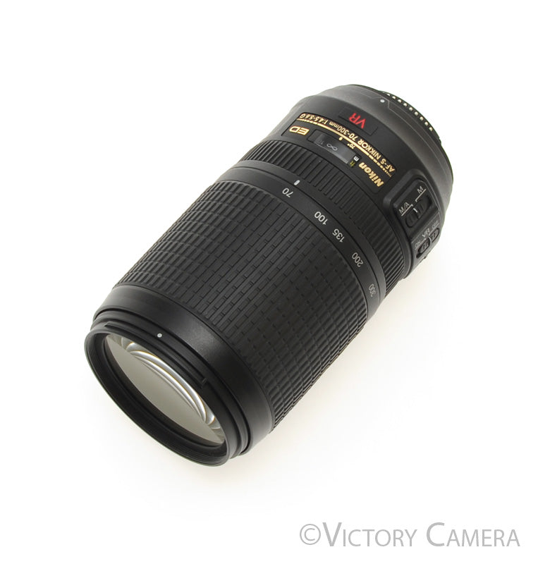 Nikon Nikkor AF-S 70-300mm f4.5-5.6 G ED VR Telephoto Zoom Lens  [MINT-] - Victory Camera