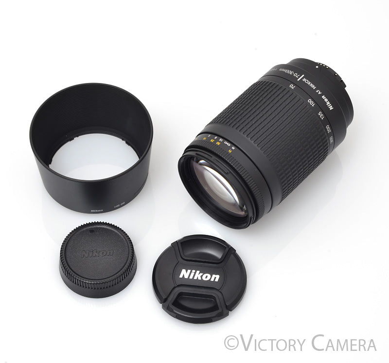 Nikon Nikkor AF 70-300mm f4-5.6 G Telephoto Zoom Lens [EXC+] - Victory Camera