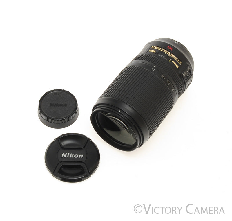 Nikon Nikkor AF-S 70-300mm f4.5-5.6 G ED VR Telephoto Zoom Lens [EXC+] - Victory Camera
