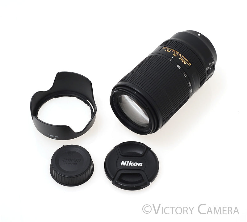 Nikon AF-P 70-300mm f4.5-6.3E ED VR Autofocus Zoom Lens [EXC+] - Victory Camera