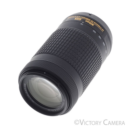 Nikon AF-P 70-300mm f4.5-6.3 G DX VR Autofocus Zoom Lens [MINT-] - Victory Camera