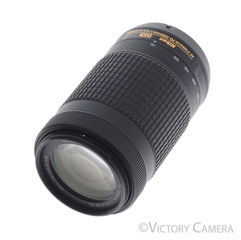 Nikon AF-P 70-300mm f4.5-6.3 G DX VR Autofocus Zoom Lens [MINT-] - Victory Camera