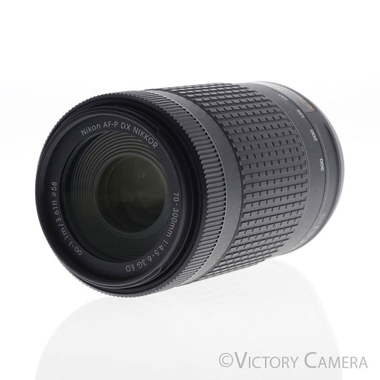 Nikon AF-P 70-300mm f4.5-6.3 G DX VR Autofocus Zoom Lens [MINT-] - Victory Camera
