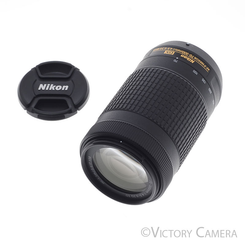 Nikon AF-P 70-300mm f4.5-6.3 G DX VR Autofocus Zoom Lens [MINT-] - Victory Camera