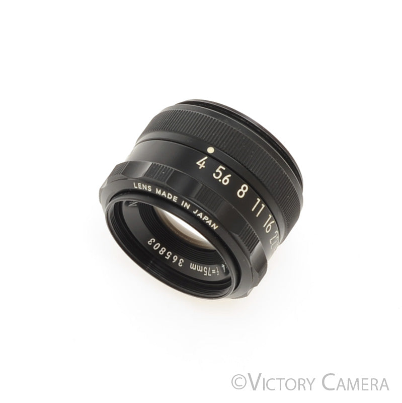 Nikon EL-Nikor 75mm f4 Enlarging Lens [EXC+] - Victory Camera