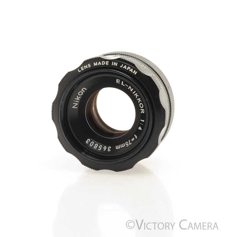Nikon EL-Nikor 75mm f4 Enlarging Lens [EXC+] - Victory Camera