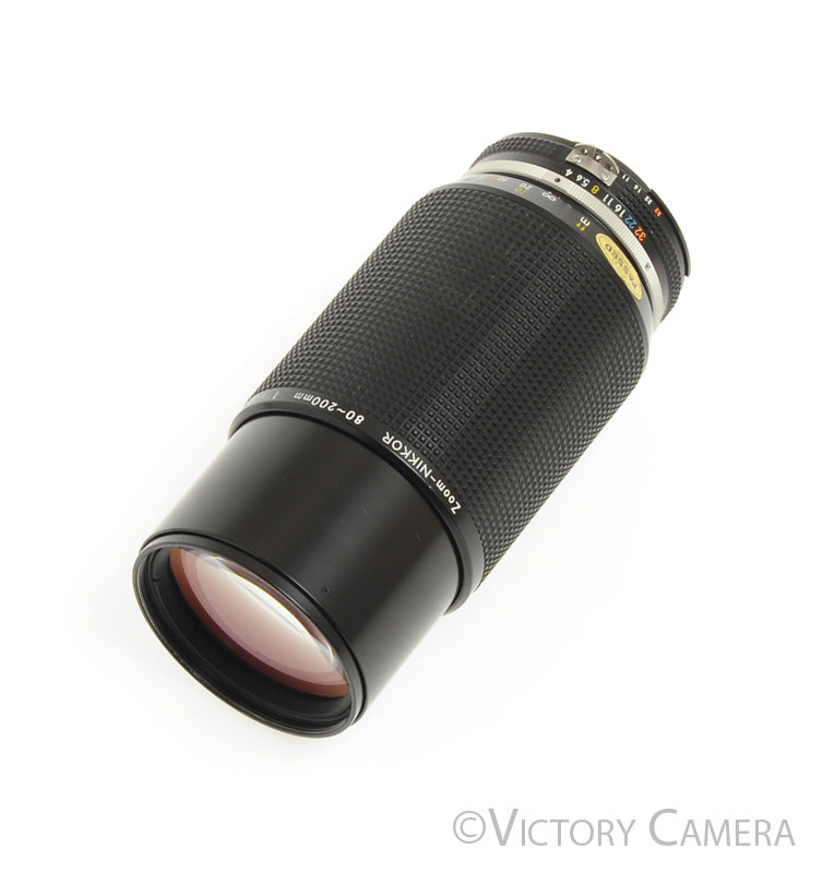 Nikon Zoom-Nikkor 80-200mm f4 AI-S Telephoto Zoom Lens [EXC-] - Victory Camera