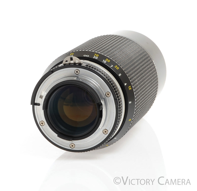Nikon Zoom-Nikkor 80-200mm f4 AI-S Telephoto Zoom Lens -Clean- - Victory Camera