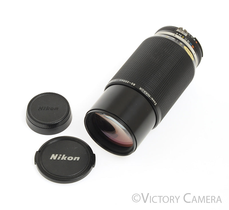 Nikon Zoom-Nikkor 80-200mm f4 AI-S Telephoto Zoom Lens [EXC-] - Victory Camera