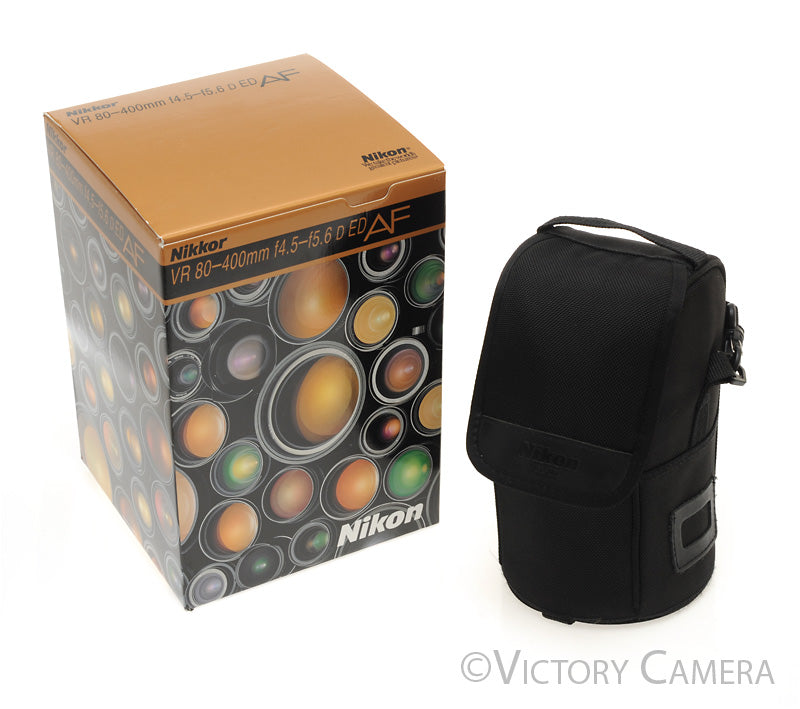 Nikon AF Nikkor 80-400mm f4.5-5.6 D ED VR Lens [MINT] - Victory Camera