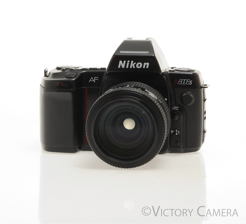 Nikon N8008s AF SLR 35mm Film Camera w/ Nikkor 35-105mm Zoom Lens [EXC]