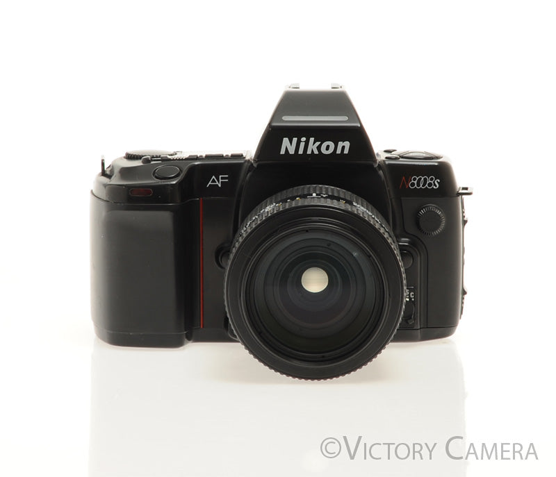 Nikon N8008s AF SLR 35mm Film Camera w/ Nikkor 35-105mm Zoom Lens [EXC]