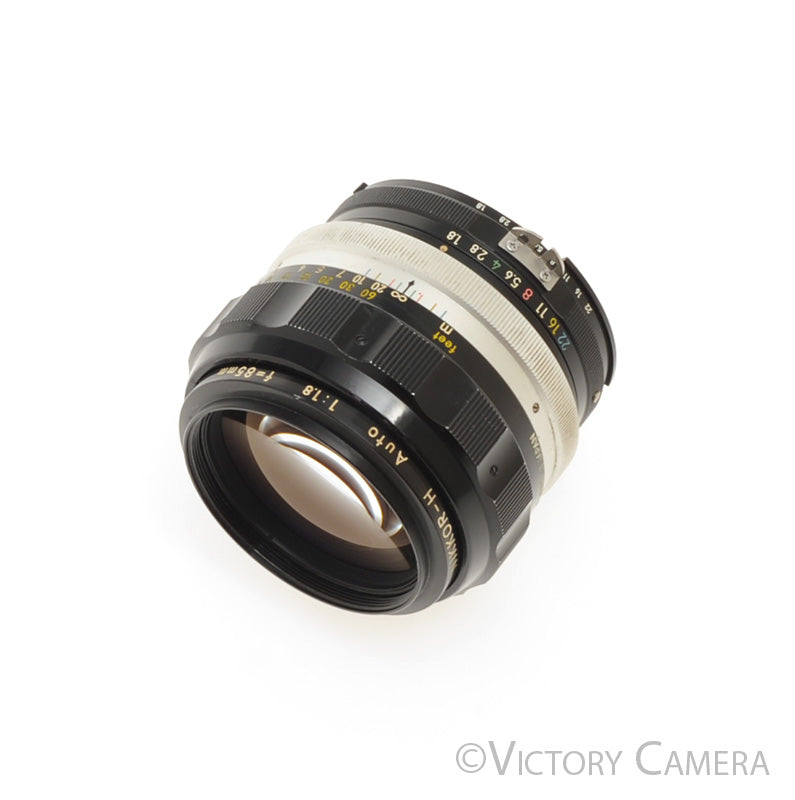 Nikon Nikkor-H 85mm f1.8 Factory AI&#39;d Portrait Prime Lens [EXC] - Victory Camera