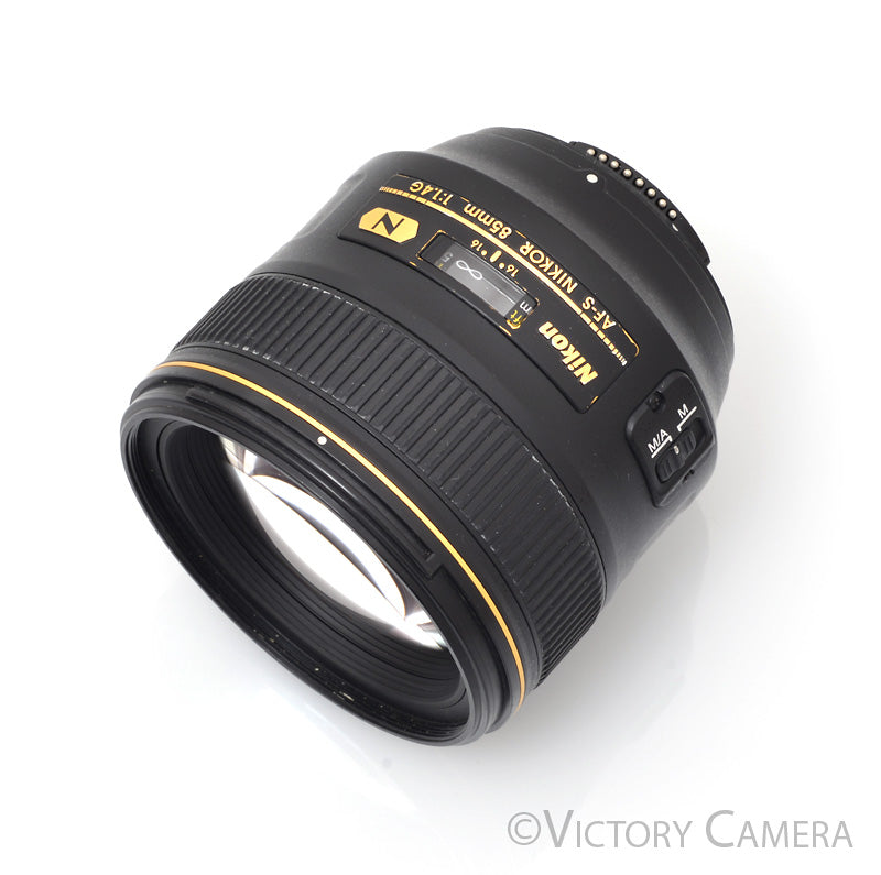 Nikon Nikkor AF-S 85mm f1.4 G Nano Autofocus Prime Portrait Lens [EXC-] - Victory Camera