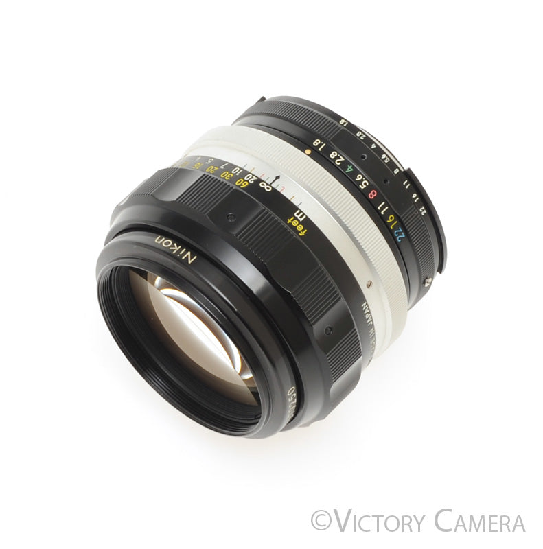 Nikon Nikkor-H 85mm f1.8 Factory AI'd Portrait Prime Lens  [EXC+] - Victory Camera
